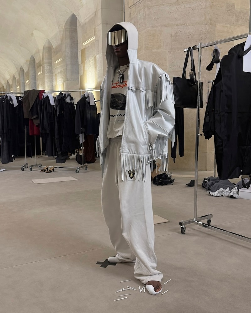 balenciaga Lamborghini scholl 2024 fall release highlight lookbook detail