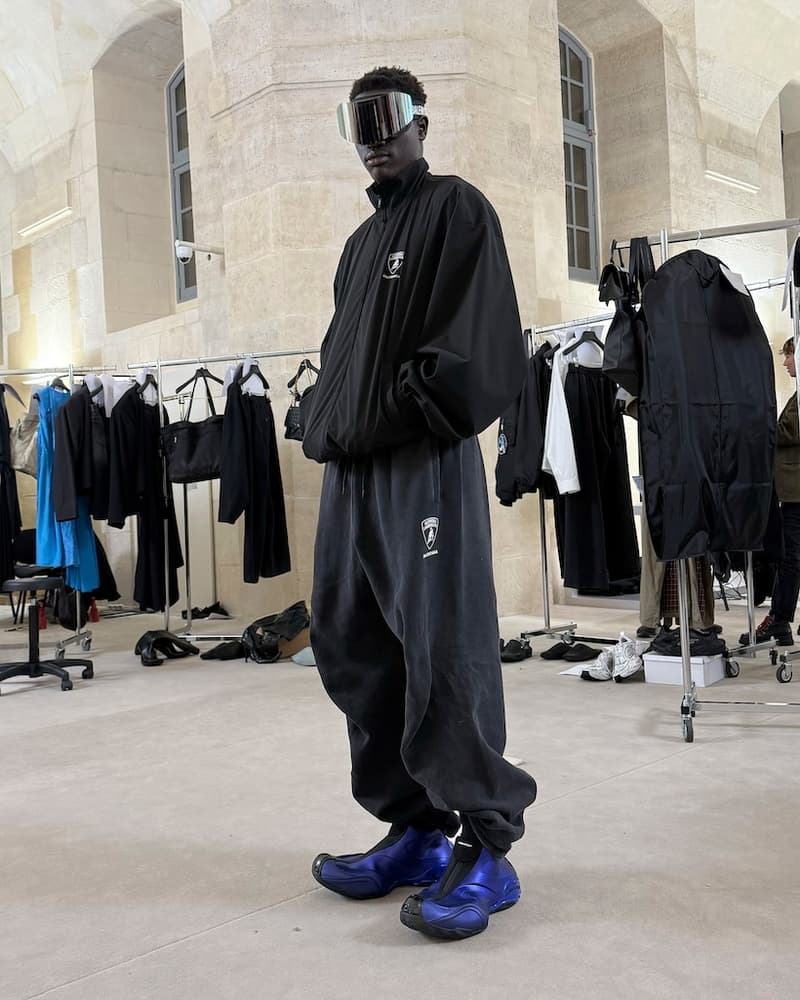 balenciaga Lamborghini scholl 2024 fall release highlight lookbook detail