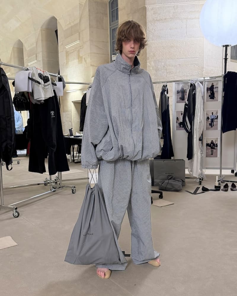 balenciaga Lamborghini scholl 2024 fall release highlight lookbook detail