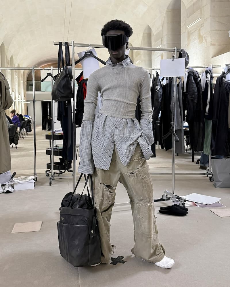 balenciaga Lamborghini scholl 2024 fall release highlight lookbook detail