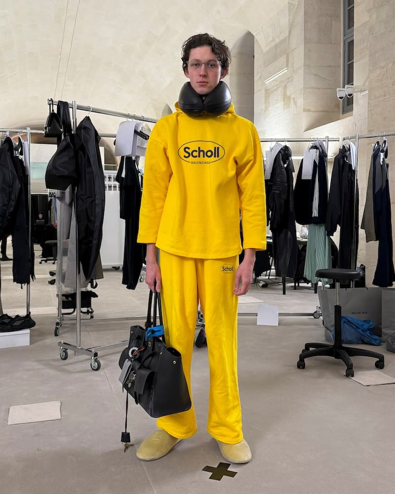 balenciaga Lamborghini scholl 2024 fall release highlight lookbook detail
