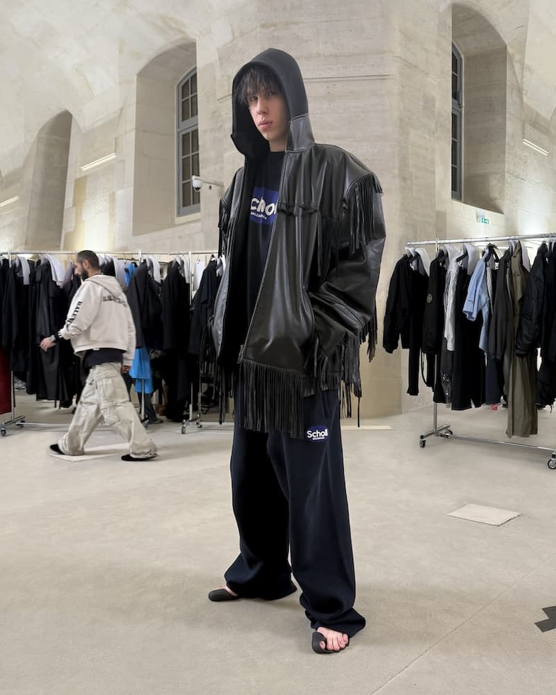 balenciaga Lamborghini scholl 2024 fall release highlight lookbook detail