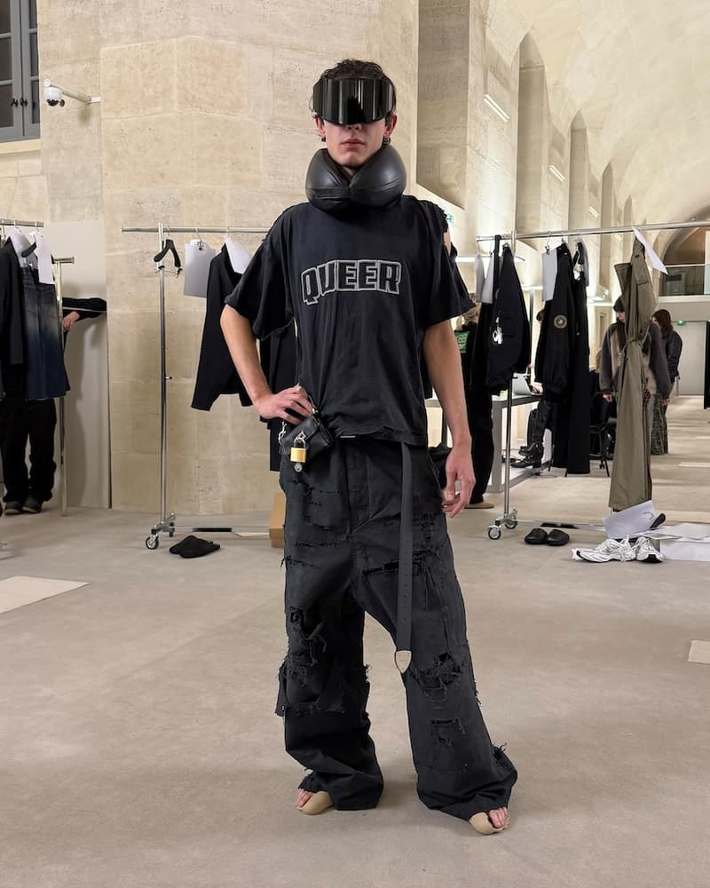 balenciaga Lamborghini scholl 2024 fall release highlight lookbook detail