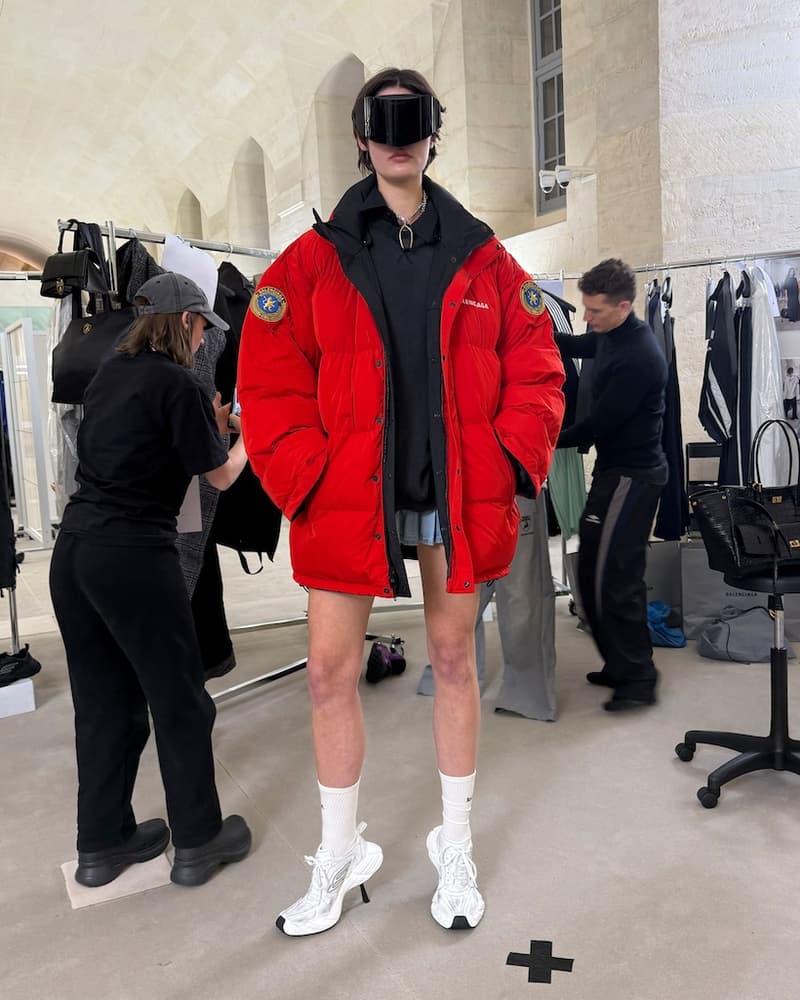 balenciaga Lamborghini scholl 2024 fall release highlight lookbook detail