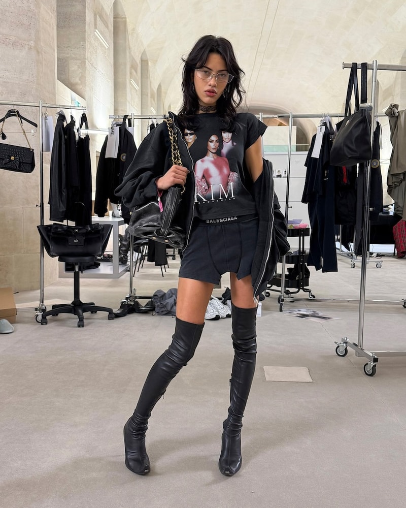 balenciaga Lamborghini scholl 2024 fall release highlight lookbook detail