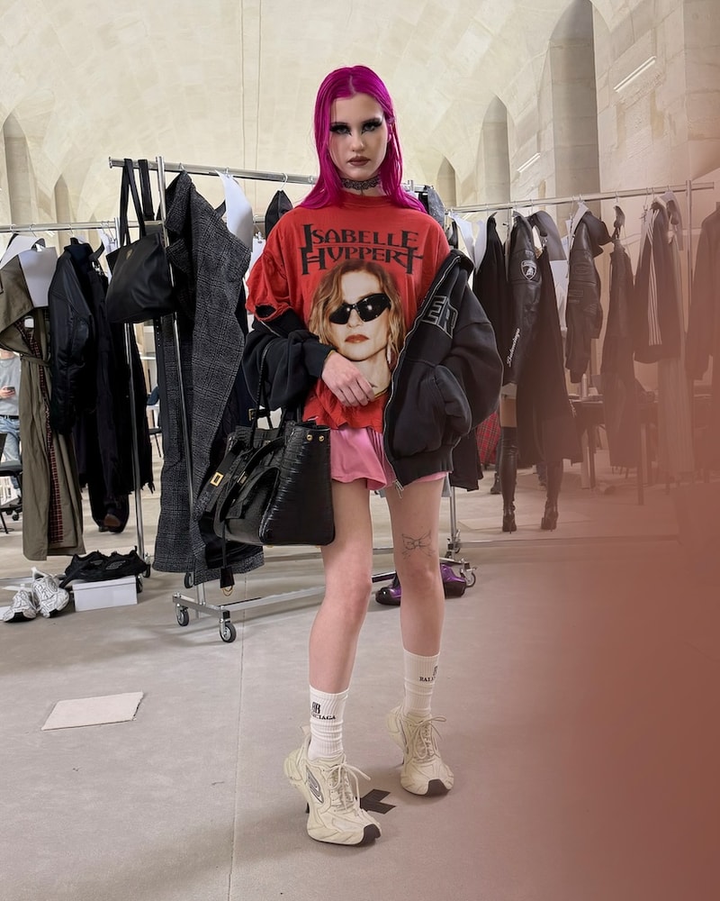 balenciaga Lamborghini scholl 2024 fall release highlight lookbook detail