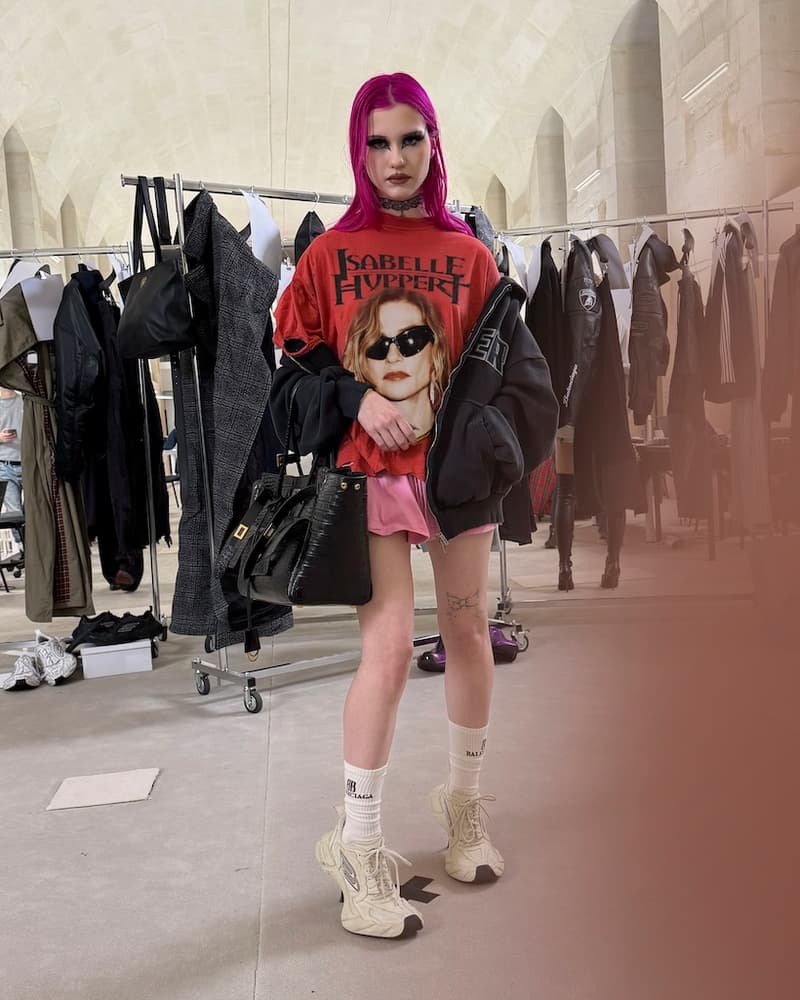 balenciaga Lamborghini scholl 2024 fall release highlight lookbook detail