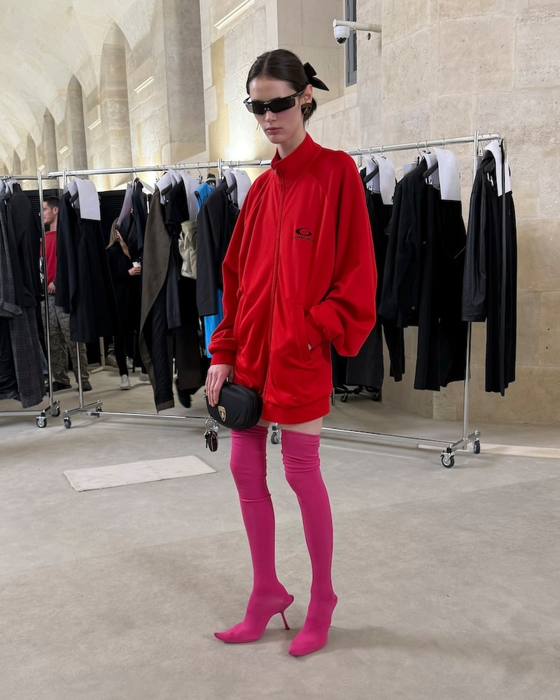 balenciaga Lamborghini scholl 2024 fall release highlight lookbook detail