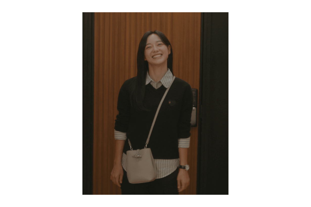 Brewing Love Kim Se Jeong Longchamp Roseau Handbags