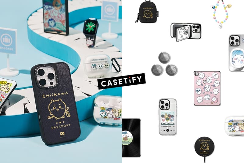 CASETiFY 和 Chiikawa 驚喜聯名推出一系列手機殼，可愛到整套系列都想要入手！