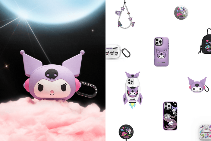 最人氣的反派角色:CASETiFY 驚喜聯名 Kuromi 酷洛米,立體保護殼也太可愛!