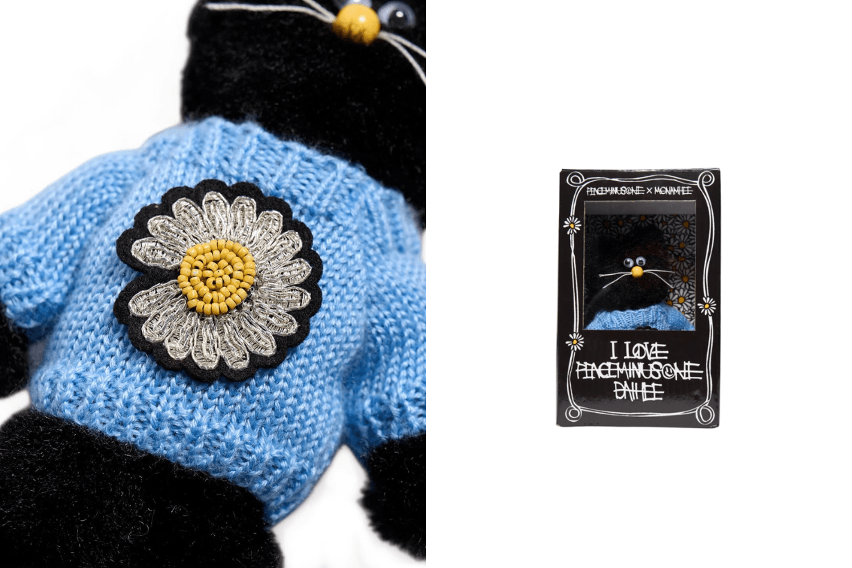 GD G-Dragon Monamhee x Peaceminusone Syhee Plush Keyring