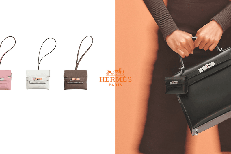 經典 Kelly 縮小版：Hermès 偷偷藏在配件區的迷你手袋掛飾，已經太可愛！