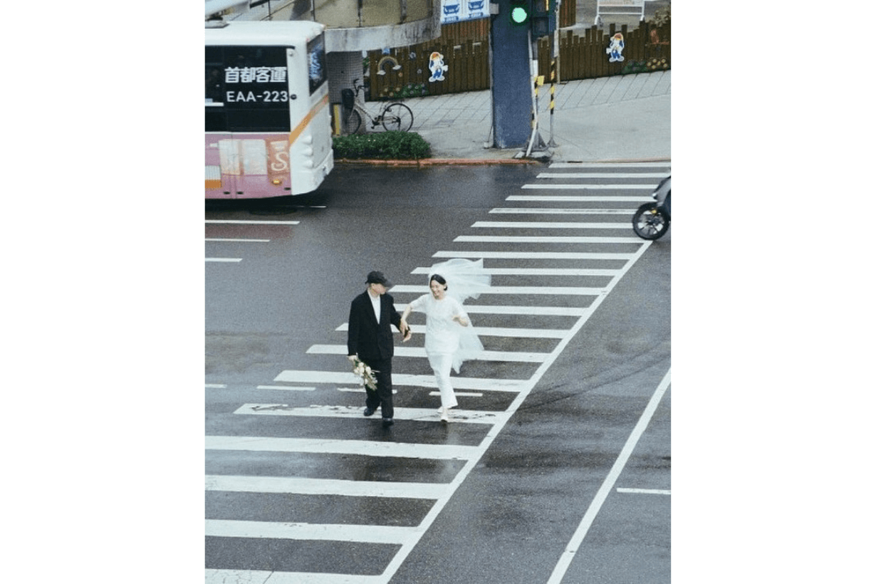hyukoh hwang ji min get married wedding photos Taipei shooting