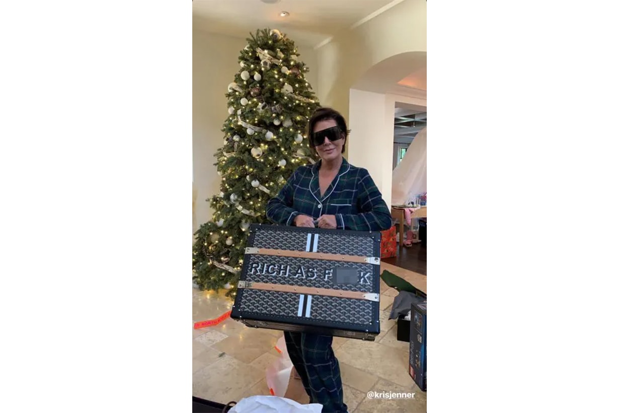 Goyard 手袋向來難買，Kylie Jenner 送給媽媽的這一款，更是全球獨一無二！