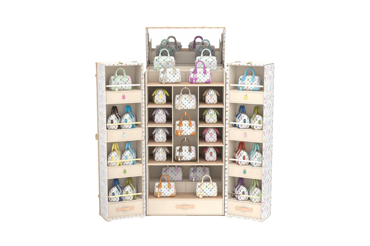 Louis Vuitton x Takashi Murakami Monogram Multicolor Monogram Superflat Handbags