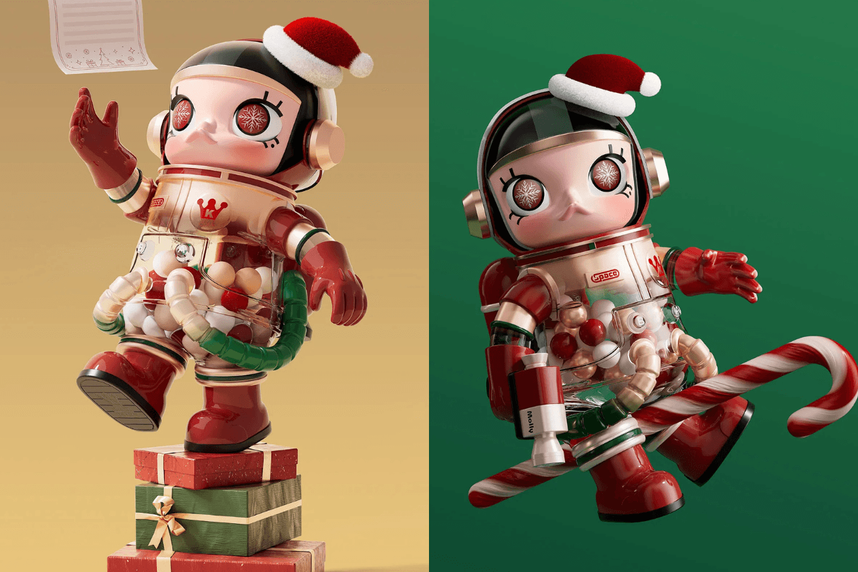 POP MART Christmas 2024 LABUBU MOLLY SKULLPANDA