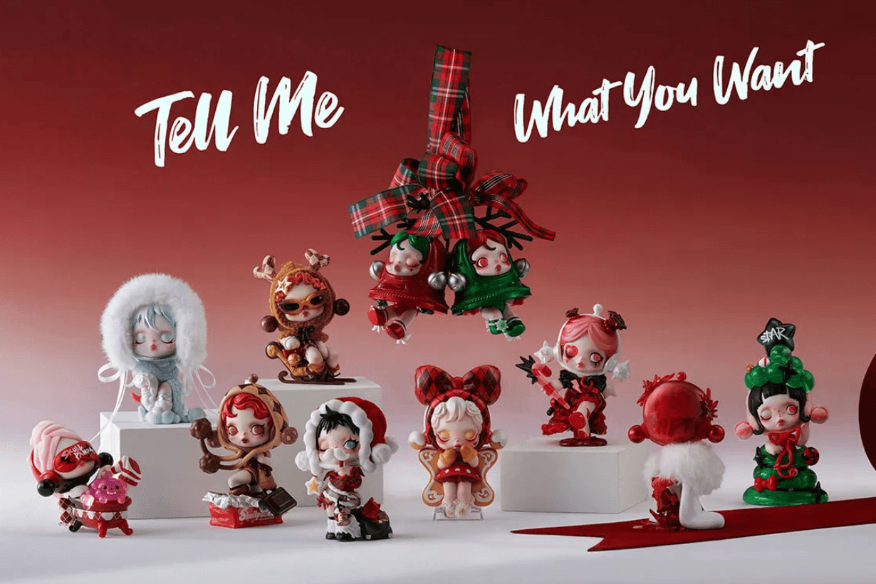 POP MART Christmas 2024 LABUBU MOLLY SKULLPANDA