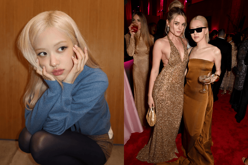 原來 Rosé 也有社交焦慮的時候 ... 偷偷分享了 Met Gala、奧斯卡派對幕後不為人知的故事！