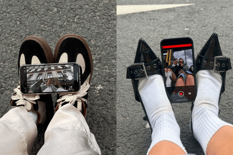 和姐妹出遊的 Selfie 新技巧：風景＋曬球鞋＋多人合照，這樣拍很可愛！