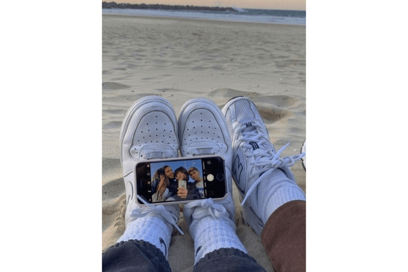 Sneaker Selfie Lifestyle Travel photography tips