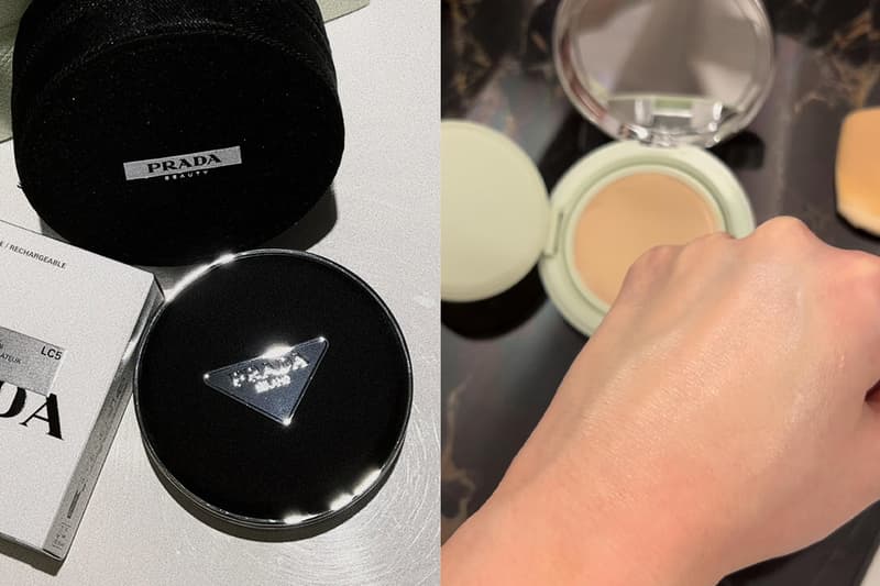 Prada Beauty 推出全新氣墊粉底,一登場就因「太帥」又好用在網絡引起話題!