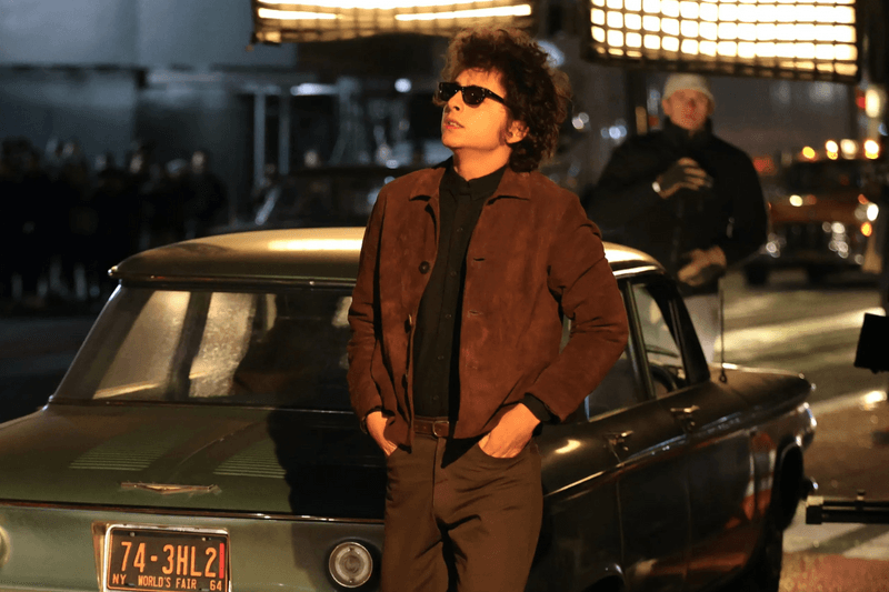 Timothee Chalamet A Complete Unknown movie trailer