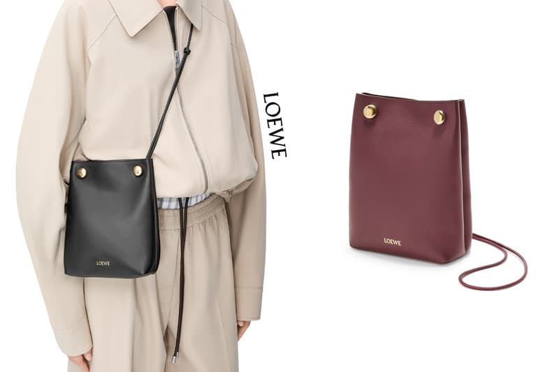 Loewe Pebble 家族新成員,多種背法的輕巧 Pouch 手袋!