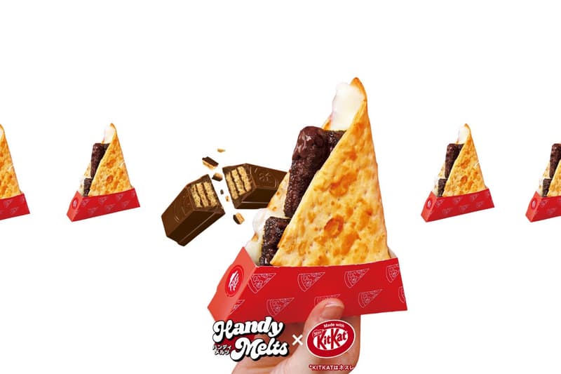 食物界最邪惡的組合來了:這次 Pizza Hut 和 KITKAT 的聯名,將融化的起司放在巧克力上,有誰能抗拒這樣的美味?