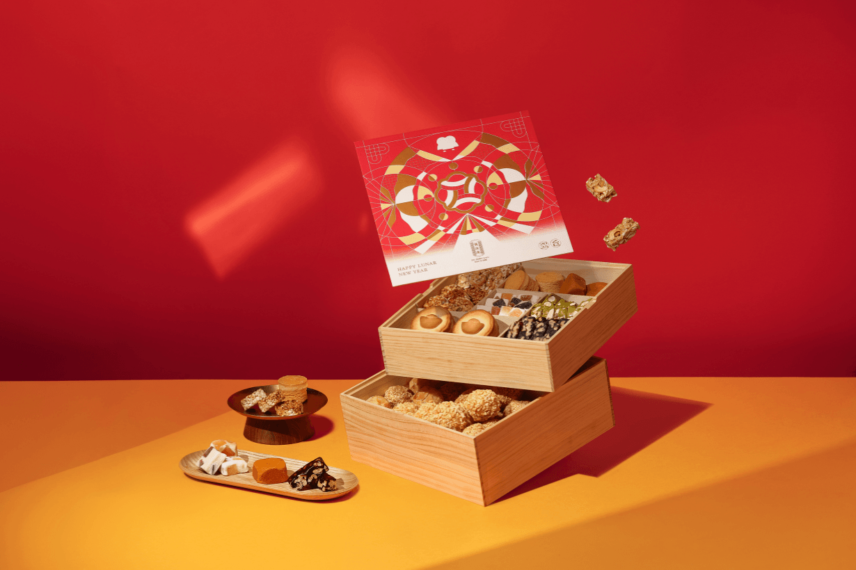 2025 Lunar New Year Sweets Dessert Gift Box Holiday