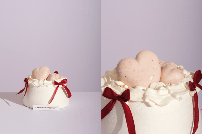 POPBEE Circle 情人節福利： 送你 a.littlemoment.pastry 情人節限定蔓越莓慕絲戚風蛋糕