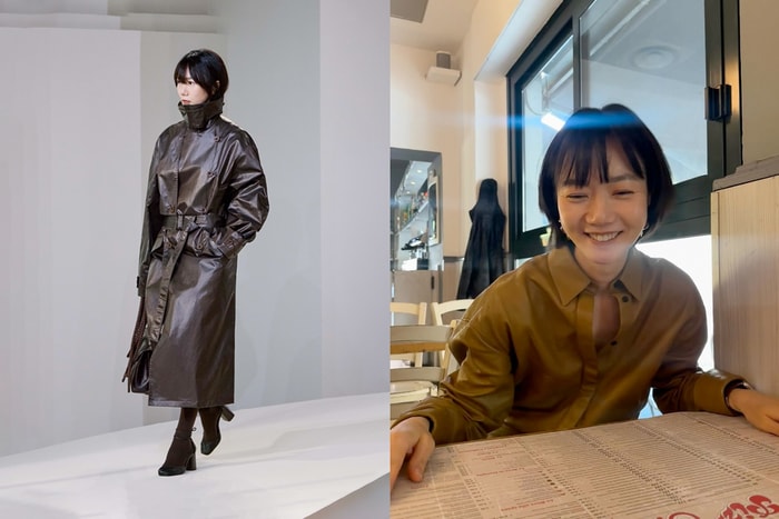 清冷慵懶令人著迷:Lemaire 伸展台上驚喜發現裴斗娜,氣場完全不輸模特兒!