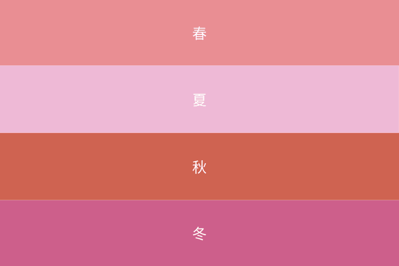 Beauty MBTI Personal Season Color Analysis makeup