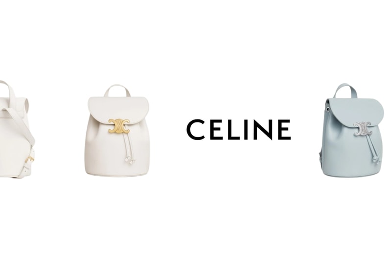 CELINE BONNIE 美到窒息的雙肩背包，解放雙手把高級優雅的時髦感背身上！