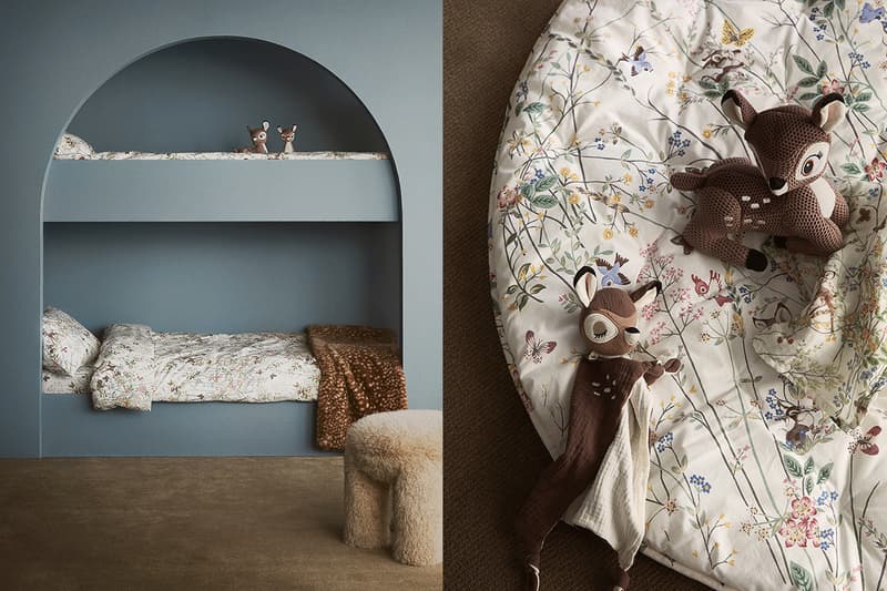 H&M HOME 聯手 Disney 與 Sanderson:小鹿斑比聯名系列夢幻登場!
