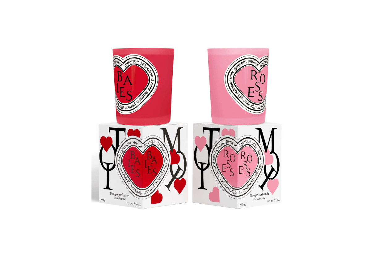 Diptyque Limited Edition Valentine Duo Classic Candle 2025