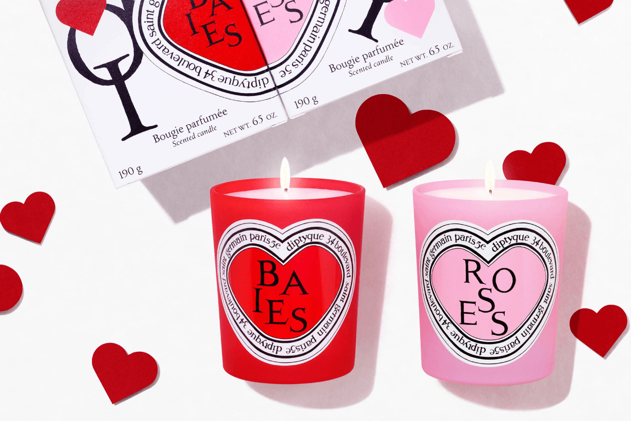 Diptyque Limited Edition Valentine Duo Classic Candle 2025