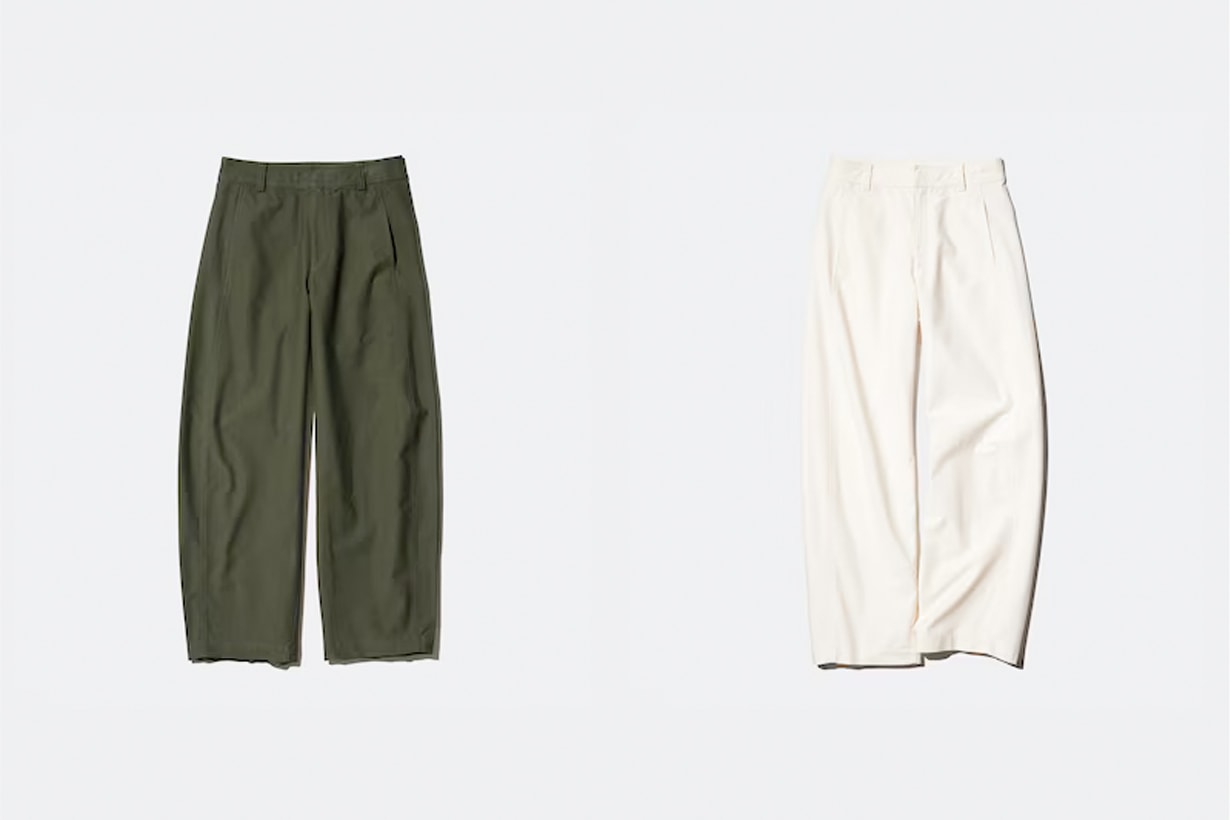 uniqlo barrel leg pants stylish basic recommendation