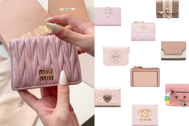 Goods to enhance love luck: Recommend 15 "soft pink boutique wallet" for romantic and delicate girls!