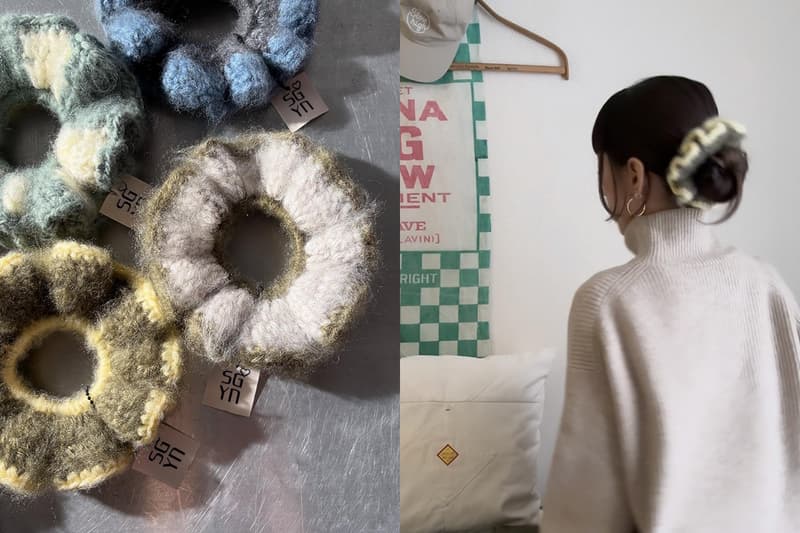 展現個性的小技巧:Sugar Yarn 手工編織髮圈,時尚女生的必備髮飾!