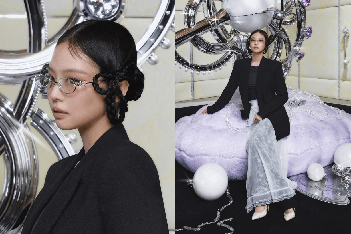 JENNIE GENTLE MONSTER Jewelry Collection Hairstyle