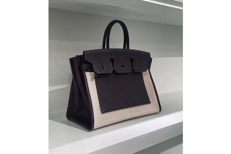 Hermès Birkin à l’envers design 2025 spring summer close look price