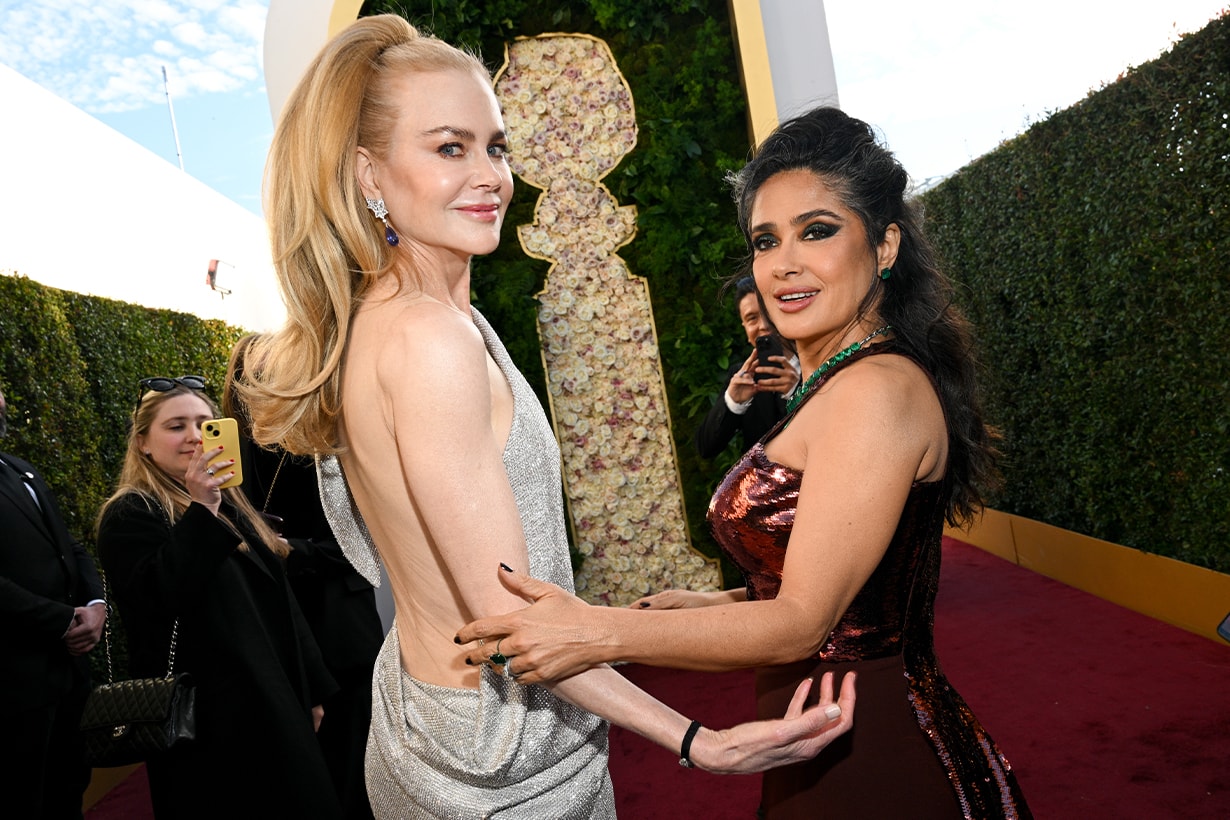 golden globes 2025 meme viral behind the scene zendaya kylie nicole solena