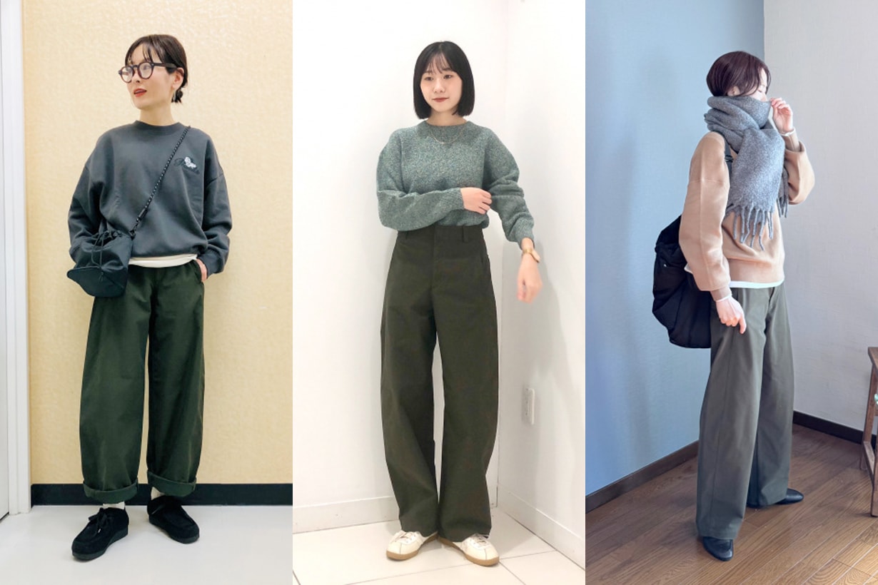 uniqlo barrel leg pants stylish basic recommendation