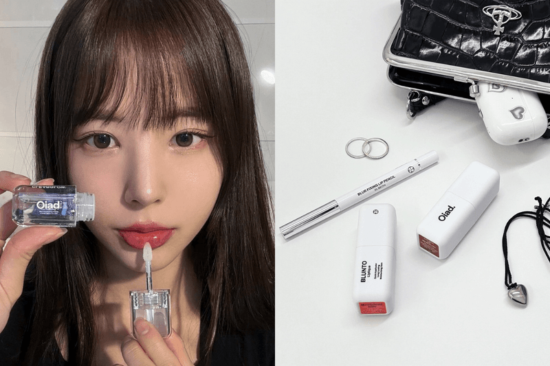 吃飯、喝飲料也不掉色：韓國女生正愛用的 Oiad 撕拉唇釉，使用方式很簡單！