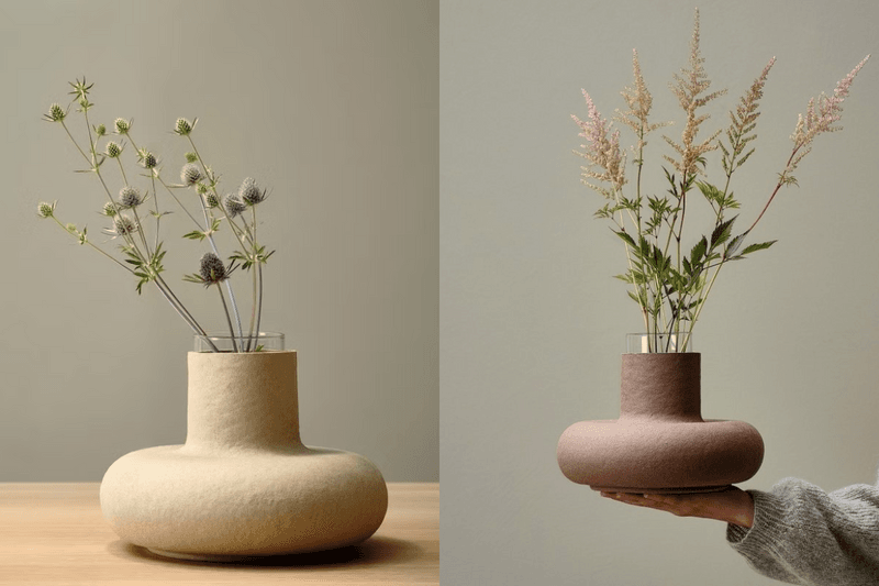 pinkoi 6 vase of flowers home decor