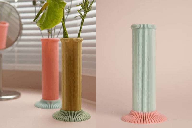 pinkoi 6 vase of flowers home decor