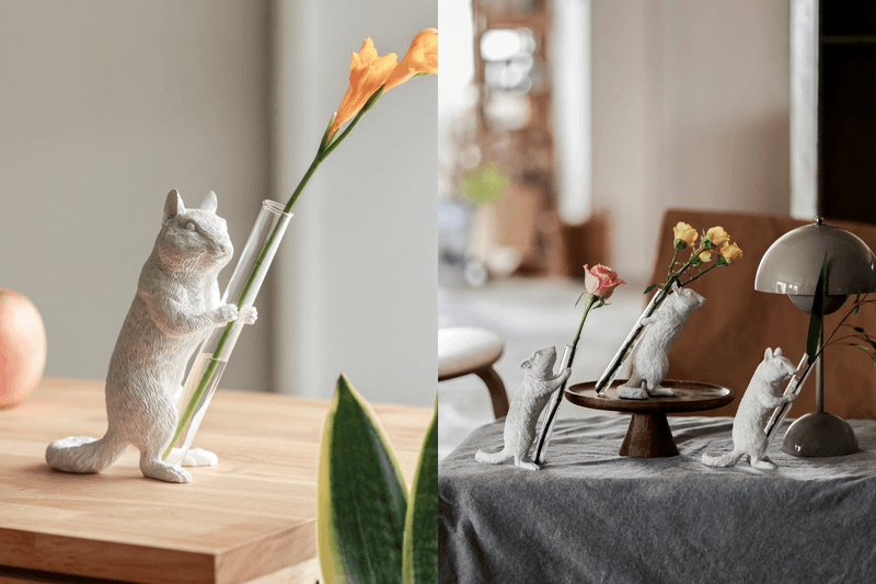 pinkoi 6 vase of flowers home decor