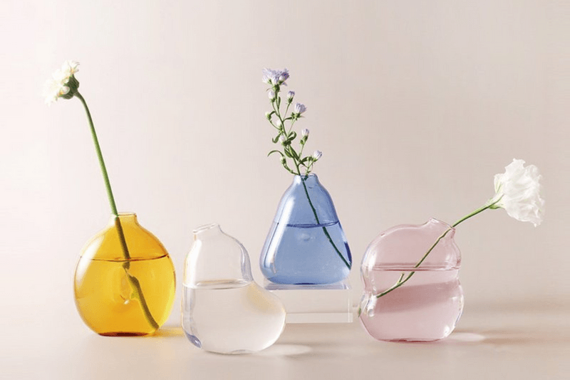 pinkoi 6 vase of flowers home decor