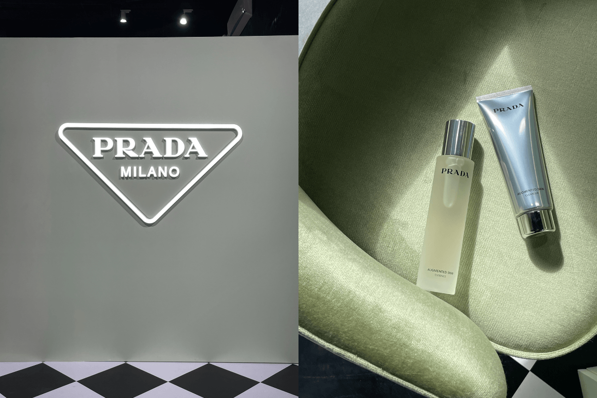 PRADA Beauty Taiwan pop-up open PRADA Cafe